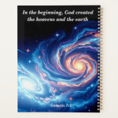 Am Anfang, Gott und Schöpfung Verse Planer (Rückseite)