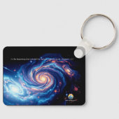 Am Anfang, Gott und Schöpfung Verse Schlüsselanhänger (Vorderseite)