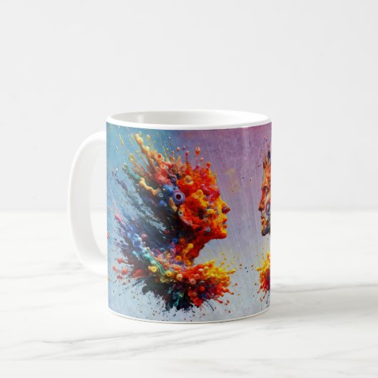 Am Anfang... Kaffeetasse (Vorderseite Links)