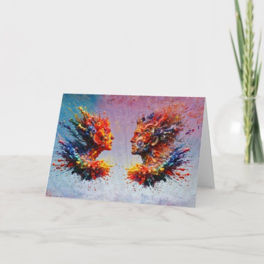 Am Anfang... Karte (Vorderseite)