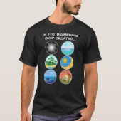 Am Anfang schuf Gott - Genesis 1-2 T-Shirt (Vorderseite)