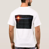 Am Anfang T - Shirt durch Joseph James Hartmann (Rückseite)