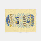 Am Anfang war das Wort Fleecedecke (Vorderseite (Horizontal))