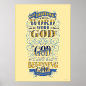 Am Anfang war das Wort Poster (Vorne)