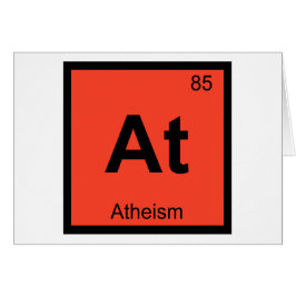 - Am Atheismus-Philosophie-Chemie-Symbol