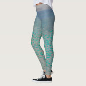 Am Attersee bei Gustav Klimt, Vintage Kunst Leggings (Links)