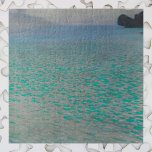 Am Attersee bei Gustav Klimt, Vintage Kunst Puzzle<br><div class="desc">Am Attersee (1900) von Gustav Klimt ist ein Vintages Viktorianisches Kunstwerk aus der Ära mit dem Attersee (auch Kammersee genannt). Der Attersee ist der größte See im Salzkammergut Österreichs. Klimt verbrachte den Sommer gemeinsam mit Emilie Flöge in Litzlberg am Attersee. Über den Künstler: Gustav Klimt (1862-1918) war ein österreichischer Symbolik-Maler...</div>