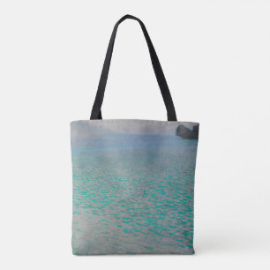 Am Attersee bei Gustav Klimt, Vintage Kunst Tasche
