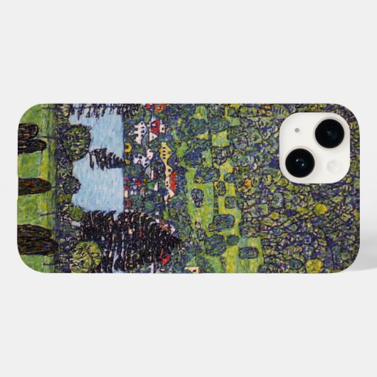 Am Attersee, Gustav Klimt Case-Mate iPhone Hülle (Rückseite (Horizontal))
