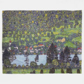 Am Attersee, Gustav Klimt Fleecedecke (Vorderseite (Horizontal))