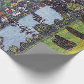 Am Attersee, Gustav Klimt Geschenkpapier (Ecke)