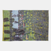 Am Attersee, Gustav Klimt Geschirrtuch (Horizontal)