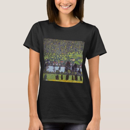 Am Attersee, Gustav Klimt T-Shirt (Vorderseite)