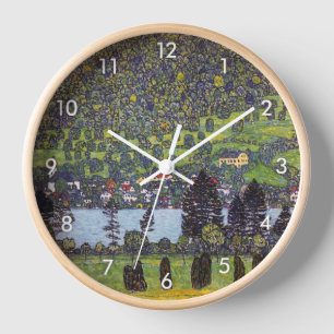 Am Attersee, Gustav Klimt Uhr