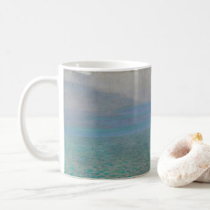 Am Attersee von Gustav Klimt, Vintage Fine Art Kaffeetasse