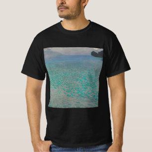 Am Attersee von Gustav Klimt, Vintage Fine Art T-Shirt
