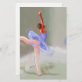 Am Ballett Briefpapier (Vorne/Hinten)