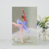 Am Ballett Briefpapier (Stehend Vorderseite)