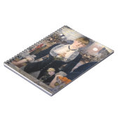 Am Bar der Follies-bergere Edouard Manet Notizblock (Linke Seite)