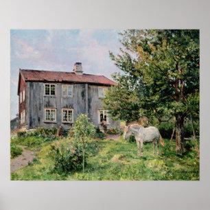 Am Bauernhof 1889 Poster