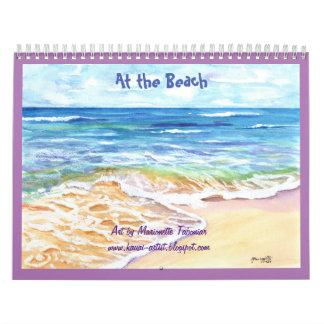 Am Beach Hawaiian Kauai-Kalender Kalender
