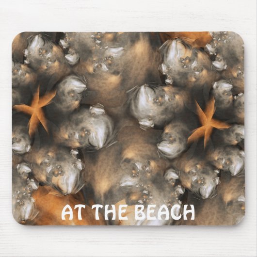 Am Beach Mouse Pad Mousepad (Vorne)