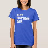 Am besten. Bestemor. Immer. (AUF DARK) T-Shirt (Vorderseite)