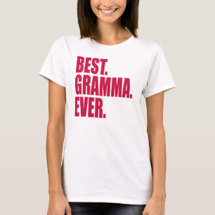Am besten. Gramma. Immer. (rosane) T-Shirt