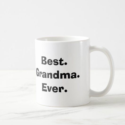 Am besten. GrandMa. Immer. Foto Kaffee Tasse (Rechts)