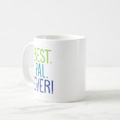 Am besten. Kumpel. Überhaupt! Kaffeetasse (Vorderseite Links)