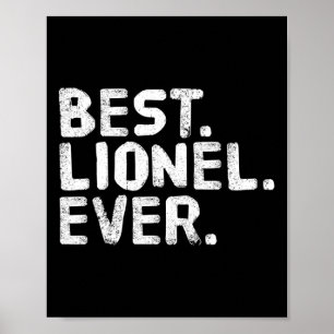 Am besten. Lionel. Immer. Funny Personalisiert Nam Poster