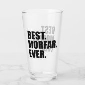 Am besten. Morfar. Immer. Schwedischer Opa Glas (Rückseite)