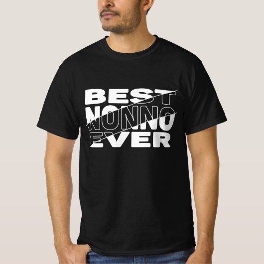 AM BESTEN NEIN JEMALS. T-Shirt (Vorderseite)