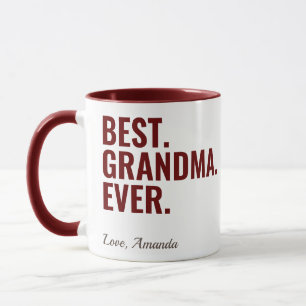 Am besten. Oma. Immer. Foto-Tasse der Mutter Tasse
