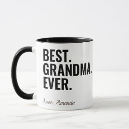 Am besten. Oma. Immer. Foto-Tasse der Mutter Tasse