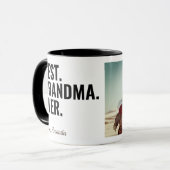 Am besten. Oma. Immer. Foto-Tasse der Mutter Tasse (Vorderseite Links)