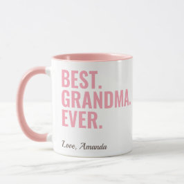 Am besten. Oma. Immer. Foto-Tasse der Mutter Tasse