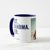 Am besten. Oma. Immer. Foto-Tasse der Mutter Tasse (Vorderseite Links)