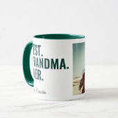 Am besten. Oma. Immer. Foto-Tasse der Mutter Tasse (Vorderseite Links)