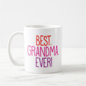 Am besten. Oma. Immer! Kaffeetasse (Links)