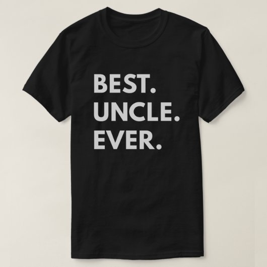 Am besten. Onkel. Überhaupt T-Shirt (Design vorne)