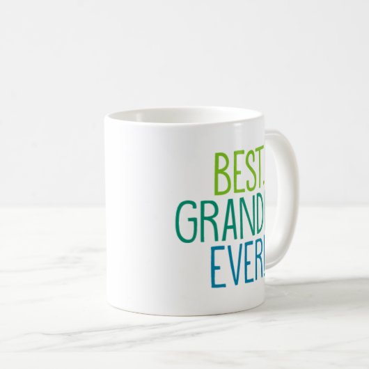 Am besten. Opa. Immer. Kaffeetasse (VorderseiteRechts)