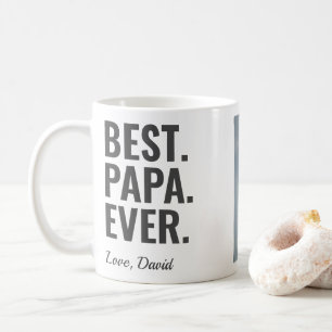 Am besten. Papa. Immer. Vatertag-Foto Kaffeetasse