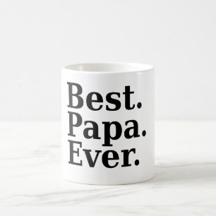 Am besten. Papa. Überhaupt. (Schwarzes) Kaffeetasse