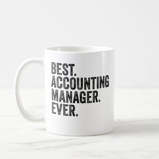 Am besten. Rechnungsführer. Immer. Kaffeetasse (Links)