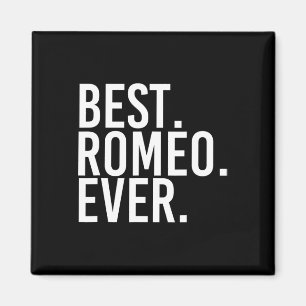 Am besten. Romeo. Immer. Funny Personalisiert Name Magnet