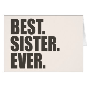 Am besten. Schwester. Überhaupt