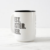 Am besten. Schwester. Überhaupt Zweifarbige Tasse (Vorderseite Links)