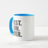 Am besten. Sohn. Überhaupt Tasse (Vorderseite Links)