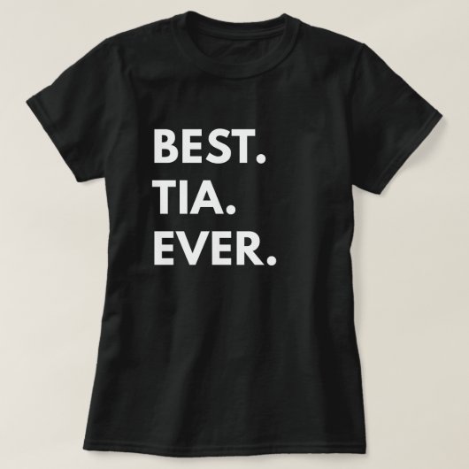 Am besten. Tia. Überhaupt T-Shirt (Design vorne)